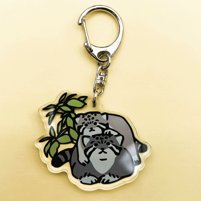 【限定】2023国際マヌルネコの日キーホルダーC② 限定】2023国際マヌルネコの日キーホルダーC② 限定】2023国際